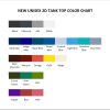 tank top color chart - Risk Of Rain 2 Merch